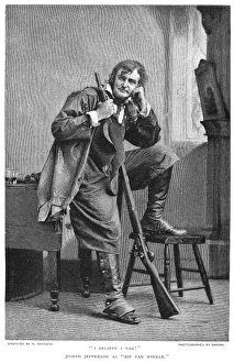 JOSEPH JEFFERSON (1829-1905). American actor. Jefferson in his most famous role JOSEPH JEFFERSON (1829-1905). American actor. Jefferson in his most famous role