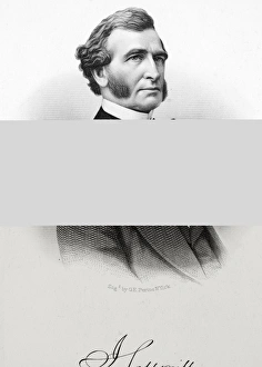 JUSTIN SMITH MORRILL /n(1810-1898). American legislator. Steel engraving, 19th century JUSTIN SMITH MORRILL /n(1810-1898). American legislator. Steel engraving, 19th century