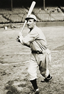 LEON GOSLIN (1900-1971). Know as Goose Goslin. American baseball player. Photographed while with the St LEON GOSLIN (1900-1971). Know as Goose Goslin. American baseball player. Photographed while with the St