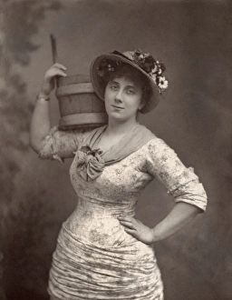 LEONORA BRAHAM (1853-1931). English opera singer, in the title role of Gilbert LEONORA BRAHAM (1853-1931). English opera singer, in the title role of Gilbert