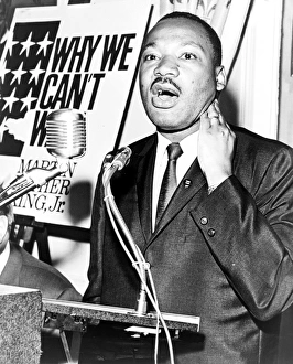 MARTIN LUTHER KING, JR. (1929-1968). American clergyman and civil rights leader MARTIN LUTHER KING, JR. (1929-1968). American clergyman and civil rights leader