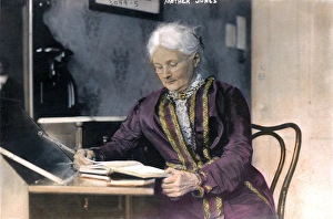 MARY JONES (1837-1930). Nee Harris. Known as Mother Jones'. American labor leader MARY JONES (1837-1930). Nee Harris. Known as Mother Jones'. American labor leader