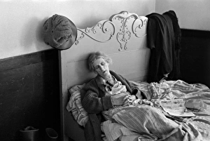 MISSOURI: REFUGEE, 1937. A flood refugee in Sikeston, Missouri. Photograph by Russell Lee MISSOURI: REFUGEE, 1937. A flood refugee in Sikeston, Missouri. Photograph by Russell Lee