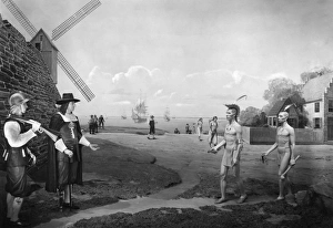 NEW AMSTERDAM, 1660. Peter Stuyvesant, Dutch governor of New Netherland, receiving NEW AMSTERDAM, 1660. Peter Stuyvesant, Dutch governor of New Netherland, receiving