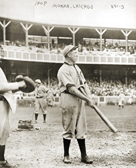 PATRICK JOSEPH MORAN (1876-1924). American baseball player and manager. Photographed while playing with the Chicago PATRICK JOSEPH MORAN (1876-1924). American baseball player and manager. Photographed while playing with the Chicago