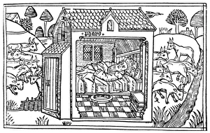 PHARAOH'S DREAM. Pharaoh's Dream, in which he saw the seven lean kine (by the river's PHARAOH'S DREAM. Pharaoh's Dream, in which he saw the seven lean kine (by the river's