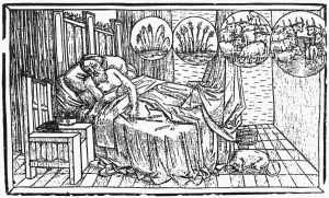 PHAROAH'S DREAM. The pharoahs dream of seven fat cattle devoured by seven lean cattle PHAROAH'S DREAM. The pharoahs dream of seven fat cattle devoured by seven lean cattle
