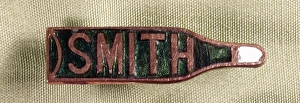 Pin supporting the Democratic candidate Al Smith, who favored repeal of prohibition laws Pin supporting the Democratic candidate Al Smith, who favored repeal of prohibition laws