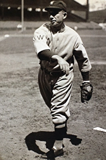 Samuel Sad Sam Jones. American baseball pitcher. Photographed while with the Washington Samuel Sad Sam Jones. American baseball pitcher. Photographed while with the Washington