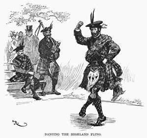 SCOTTISH DANCE, c1894. Dancing the Highland Fling. Illustration by W.A. Rogers, c1894 SCOTTISH DANCE, c1894. Dancing the Highland Fling. Illustration by W.A. Rogers, c1894