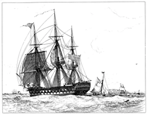 SHIPS: EAST INDIA COMPANY. The Thames, an East Indiaman built for the East India Company SHIPS: EAST INDIA COMPANY. The Thames, an East Indiaman built for the East India Company