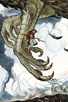 SINBAD THE SAILOR Sinbad the Sailor, having fastened himself to the roc, is carried off SINBAD THE SAILOR Sinbad the Sailor, having fastened himself to the roc, is carried off