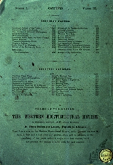 SULLIVAN'S DISPATCH POST (Cincinnati) stamp on magazine, 1853 SULLIVAN'S DISPATCH POST (Cincinnati) stamp on magazine, 1853