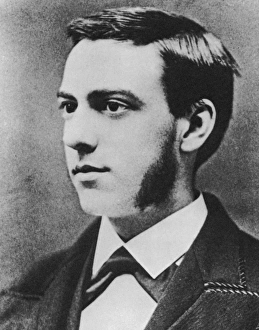 THOMAS AUGUSTUS WATSON (1854-1934). American telephone technician. Photographed in 1874 THOMAS AUGUSTUS WATSON (1854-1934). American telephone technician. Photographed in 1874