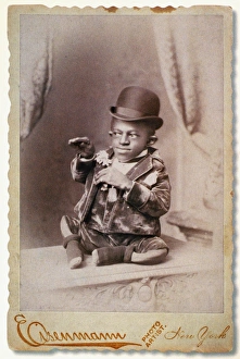TURTLE BOY, c1895. George Williams, born with misshapen limbs and standing 18 inches tall TURTLE BOY, c1895. George Williams, born with misshapen limbs and standing 18 inches tall