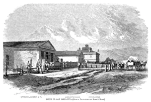 UTAH: SALT LAKE CITY, 1858. Livingston, Kinkead & Co UTAH: SALT LAKE CITY, 1858. Livingston, Kinkead & Co
