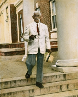 WILLIAM FAULKNER (1897-1962). American novelist. Oil over a photograph, n.d WILLIAM FAULKNER (1897-1962). American novelist. Oil over a photograph, n.d