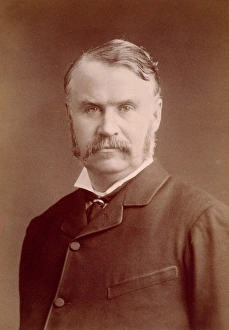 WILLIAM SCHWENCK GILBERT (1836-1911). English playwright. Original cabinet photograph WILLIAM SCHWENCK GILBERT (1836-1911). English playwright. Original cabinet photograph