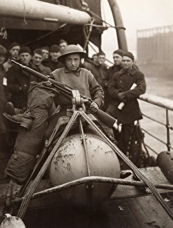 WWI: TROOP SHIP, 1919. Marcel Dupuy, an orphaned Belgian stowaway aboard the American WWI: TROOP SHIP, 1919. Marcel Dupuy, an orphaned Belgian stowaway aboard the American