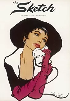 The Sketch front cover, 1956
