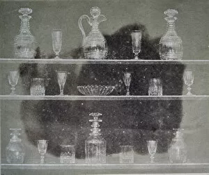 Articles of glass, Photograph, from Pencil of Nature, 1844