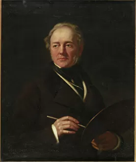 Self Portrait, 1848 (oil on canvas)
